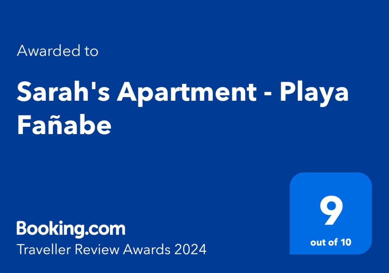 אדחה Sarah'S Apartment - Playa Fanabe מראה חיצוני תמונה